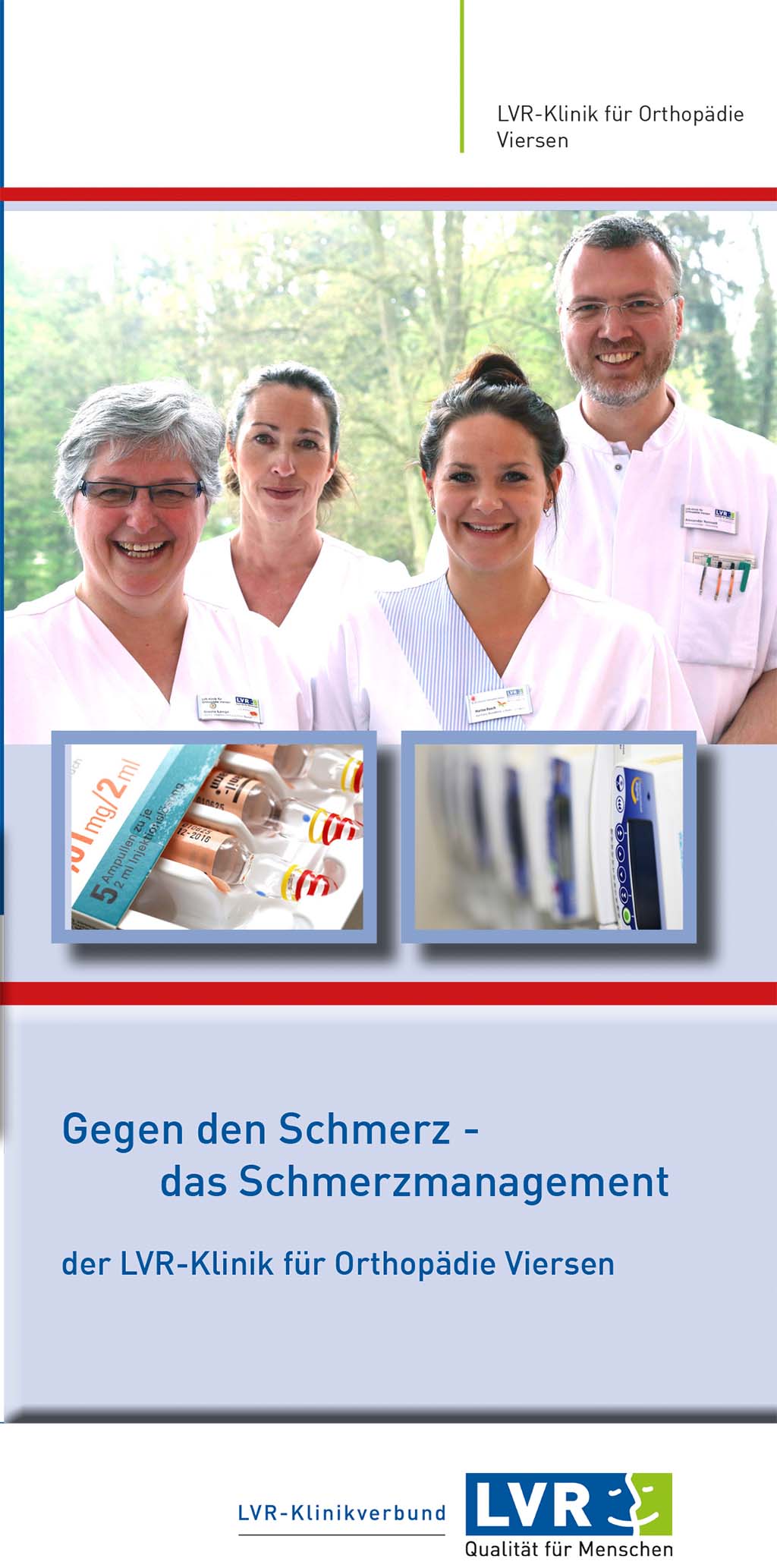 Flyer und Broschüren LVRKlinik für Orthopädie Viersen